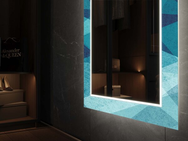 Specchio LED con decorazione D24
