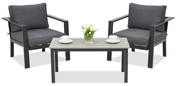 Mobili da giardino in alluminio Sydney Terrace Garden Point antracite
