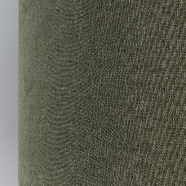 Lampada da terra in ottone con paralume verde 50 cm - Kaso