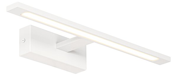 Applique da parete bianca 41,5 cm con LED IP44 - Jerre