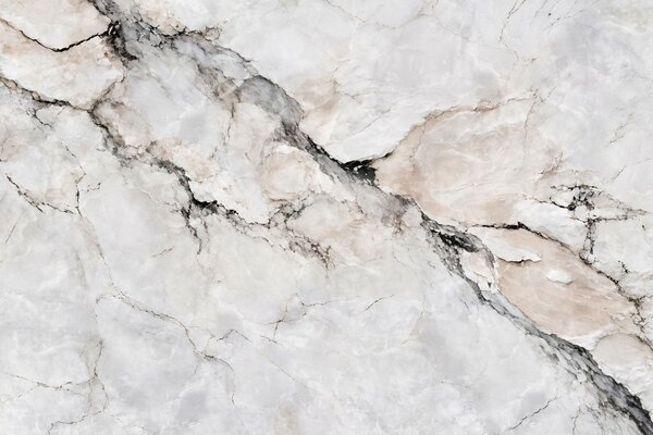 Carta da parati Struttura chiara del marmo con venature scure e beige, Carta da parati Buffer, w05884 : Uwalls.it