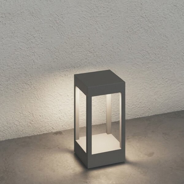 Paletto moderno top light monaco pa30 ga led 3000 ip54 alluminio - Top Light