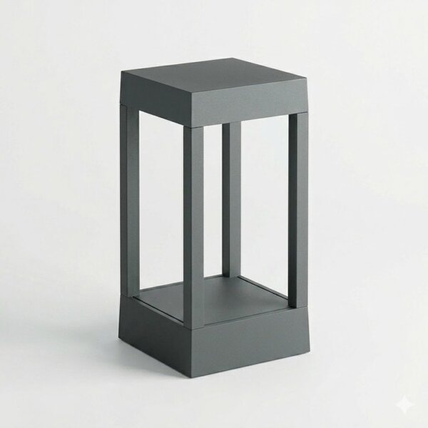 Paletto moderno top light monaco pa30 ga led 3000 ip54 alluminio - Top Light