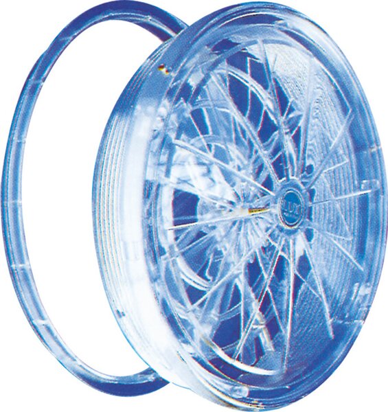 LUX Aeratore per Vetro Finestra con ventola senza chiusura diametro 120 mm - lux 290