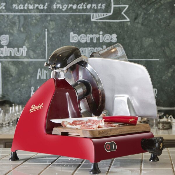 BERKEL Affettatrice Elettrica Professionale Spessore Taglio Max 1,4 cm colore Rosso - RL250ROSSA