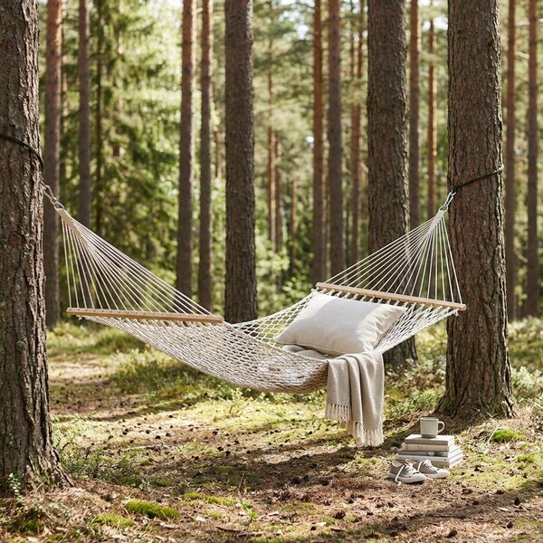 Moia Amaca da Giardino a Rete 200x150 cm colore Beige