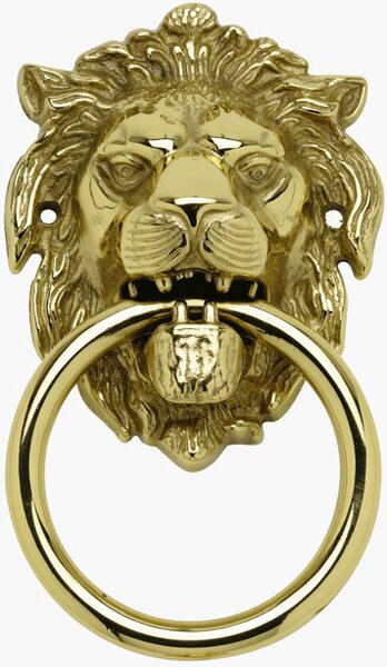 BENINI Battente Leone con Anello OttonatoAnticato mm.155 Pezzi 2 - 15PINV