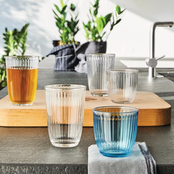 Bormioli Rocco Bicchiere Lively Blue confezione 6 pezzi cl 29 Acqua - 087789