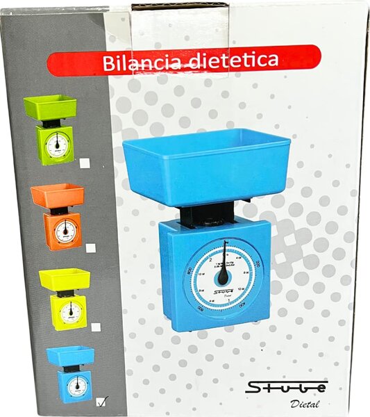 Stube Bilancia Cucina Dietetica In Abs Max 3 Kg Colori Vari - 403