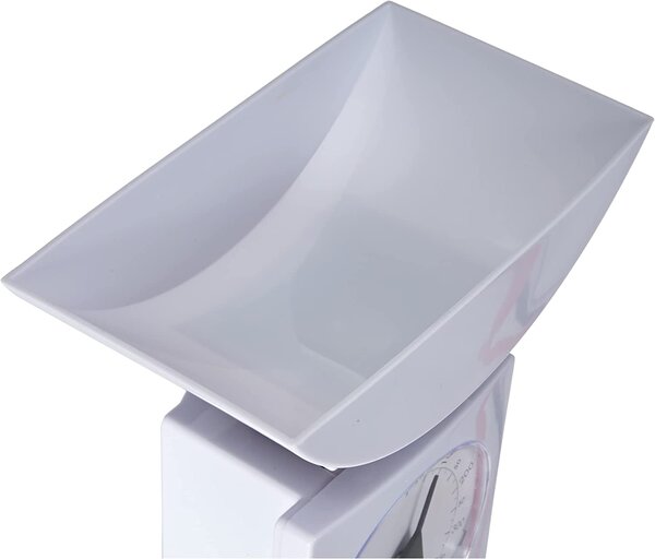 LAICA Bilancia da Cucina Meccanica Analogica Peso Massimo 1 Kg colore Bianco - K711