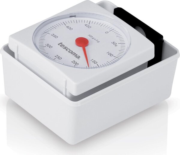 Tescoma Bilancia da Cucina per Alimenti Analogica Peso Max 0,5 Kg con Ciotola - Linea Accura 634520