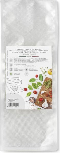 Magic Vac Buste per Macchina sottovuoto 50 sacchetti 15x40 cm - ANP1130