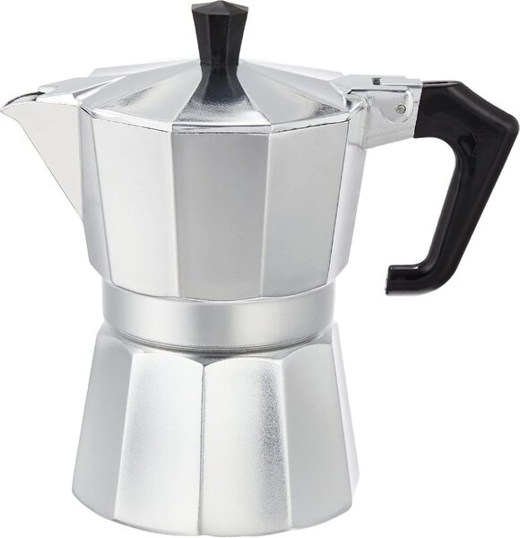 Pezzetti Caffettiera 3 Tazze Moka in Alluminio - 1361 Italexpress