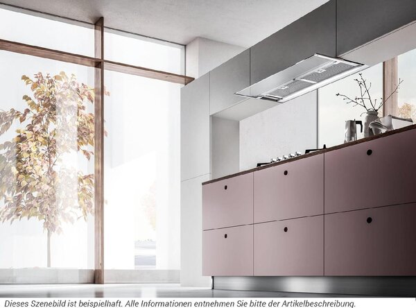 Elica Cappa Cucina Aspirante Sottopensile Incasso Larghezza 90 cm Profondit 30 cm colore Acciaio - PRF0109788 GLASS OUT IX/A/90