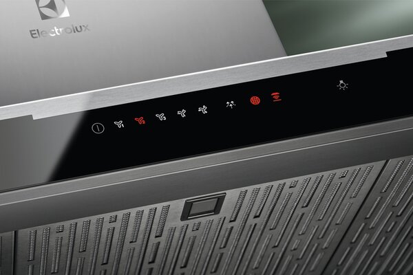 Electrolux Cappa Cucina Filtrante / Aspirante da Parete Larghezza 90 cm colore Acciaio Inox - KFTB19X Serie 900 SilenceTech