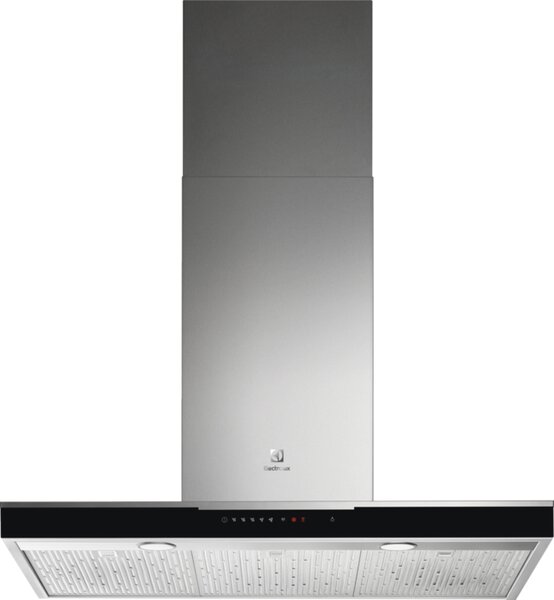 Electrolux Cappa Cucina Filtrante / Aspirante da Parete Larghezza 90 cm colore Acciaio Inox - KFTB19X Serie 900 SilenceTech