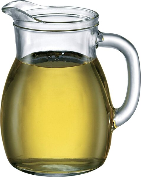 Bormioli Rocco Caraffa Vetro trasparente con Manico e Becco versatore Capacit 250 cc - 146140MU4321990