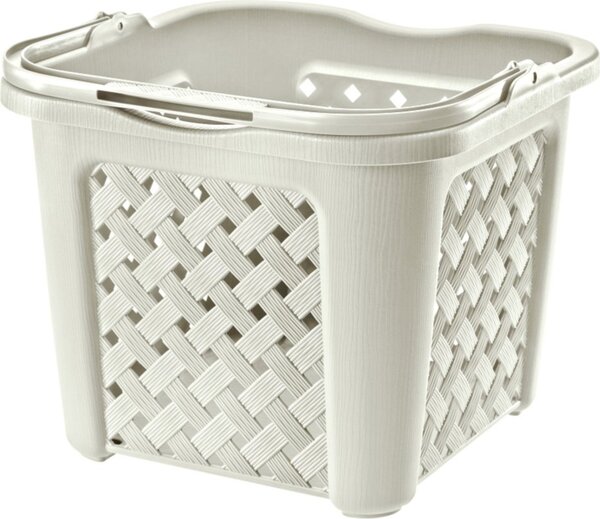 Tontarelli Cesta quadrata 25 Litri Colore Angora - 8065448210 Arianna