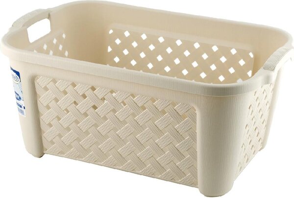 Tontarelli Cesta Portabiancheria 35 Litri colore Angora - 8065405210 Arianna