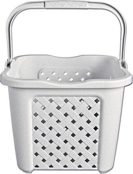Tontarelli Cesta quadrata 25 Litri Colore Angora - 8065448210 Arianna