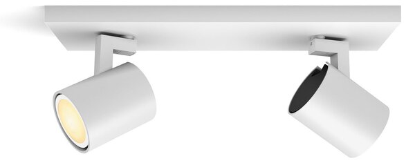 Plafoniera Philips Hue, Philips Hue Runner, dimmerabile, Bianco, Soggiorno, Alluminio, Moderno