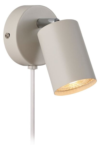 Applique da parete Nordlux, Explore, Beige, Corridoio, Metallo, Scandinavo