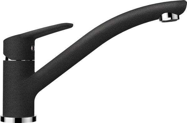 Miscelatore SCHOCK DAJA in ONYX con bocca fissa orientabile / miscelatore monocomando / CRISTALITE PLUS®