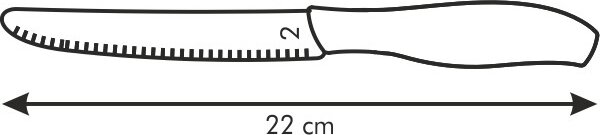 Tescoma Coltello Da Tavola Art.862011 Sonic Lama cm 12 - 862011
