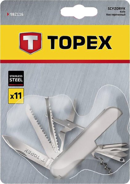 Topex Coltello Multiuso 13 Funzioni - 98Z116
