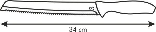 Tescoma Coltello Pane cm 20,0 Sonic - 862050