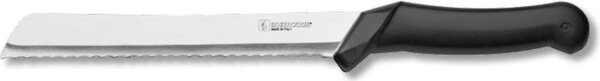 Coltellerie Inox Bonomi Coltello pane CASA Nero e Cromo - BV90810