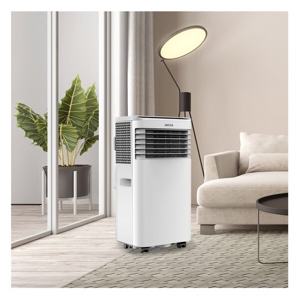 JOCCA Condizionatore Portatile 9000 Btu /h Climatizzatore Classe A con Timer e Telecomando colore Bianco - 2341