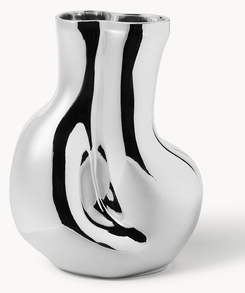 Vaso in vetro fatto a mano Gleam, Alt. 22 cm