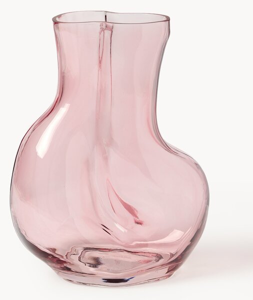 Vaso in vetro fatto a mano Gleam, Alt. 22 cm