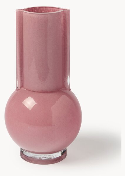 Vaso di design in vetro Flamingo, alt. 25 cm