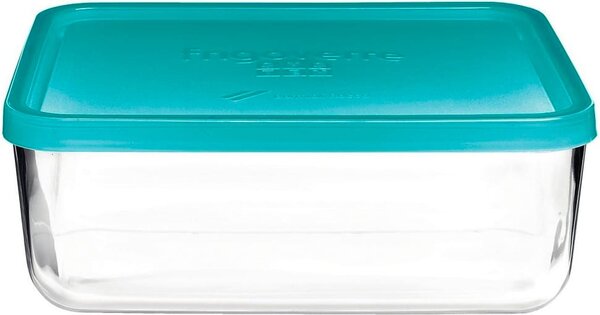 Bormioli Rocco Contenitore per alimenti in vetro 26x21 cm Tappo ermetico - 2301030043 FrigoVerre