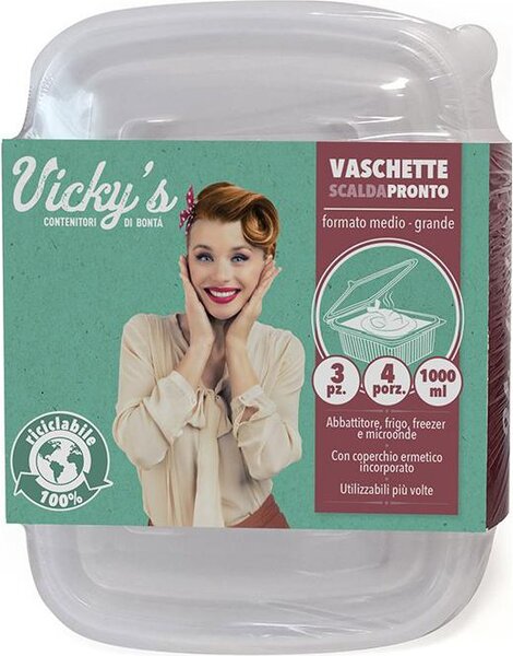 Virinnova Contenitore Alimenti 1 litri Semprefresco - 3212002