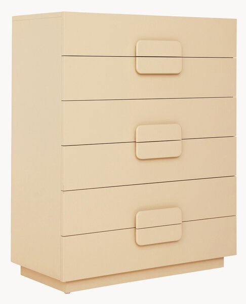 Cassettiera in legno Sungkai fatta a mano Spacious