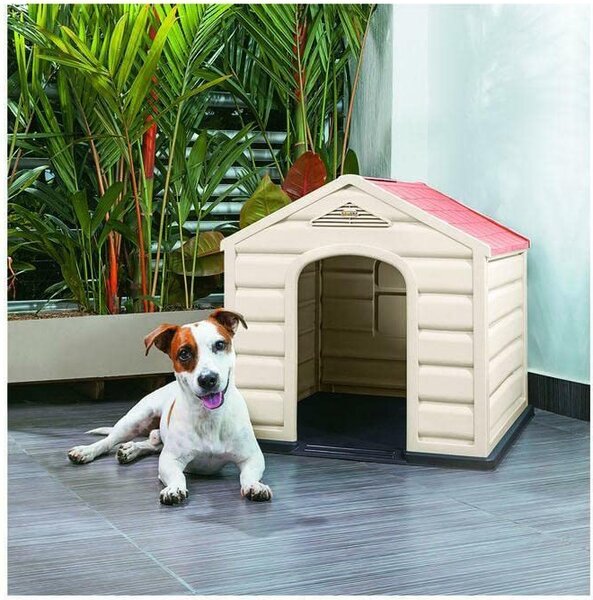 CAMON Cuccia per Cani da Esterno Taglia Medio Piccola 61 x 68 x 58 cm Puppy - 096540