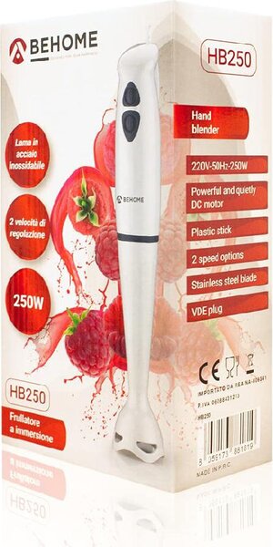 Domestik Line Frullatore Ad Immersione 250W Behome - BEP881819