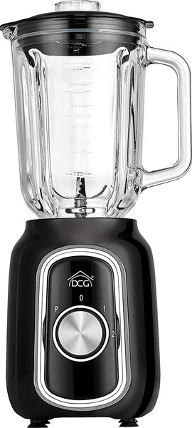 SINOTECH Frullatore con Bicchiere in Vetro Capacit 1.5 Litri Potenza 500 Watt Lame in Acciaio - GD430