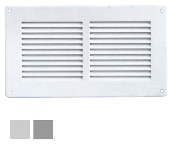 La Ventilazione Griglia Lamiera 240x140 Rete grigio - GL20RG-Y