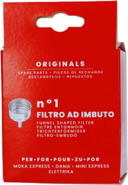 Bialetti Imbuto per caffettiera 6 Tazze in Alluminio - 0800135