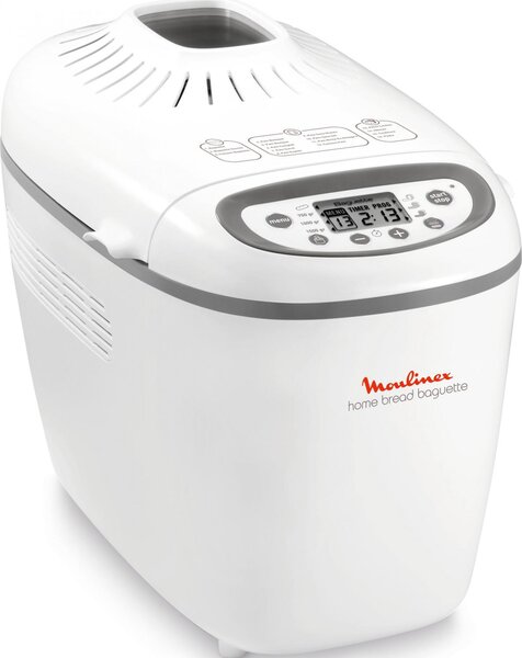 Moulinex Macchina Pane capacit 1.5 Kg potenza 1600 Watt colore Bianco - OW6101