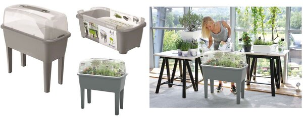 Buzzi Mini Serra da Balcone con coperchio Trasparente - Drep770
