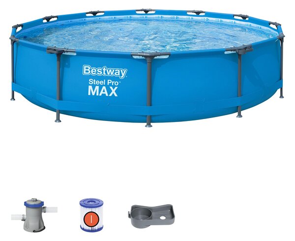 Piscina Bestway Steel PRO Frame CM. 366X76 FUORITERRA, colore