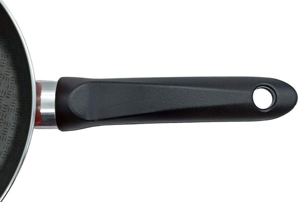 Zanetti Padella Antiaderente in Alluminio 18 cm colore Rosso Dolomiti