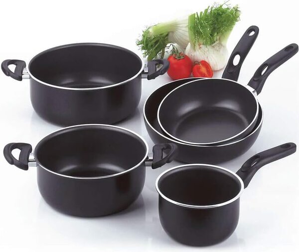 Zanetti Padella Antiaderente in Alluminio 22 cm Manico Bachelite Jumbo