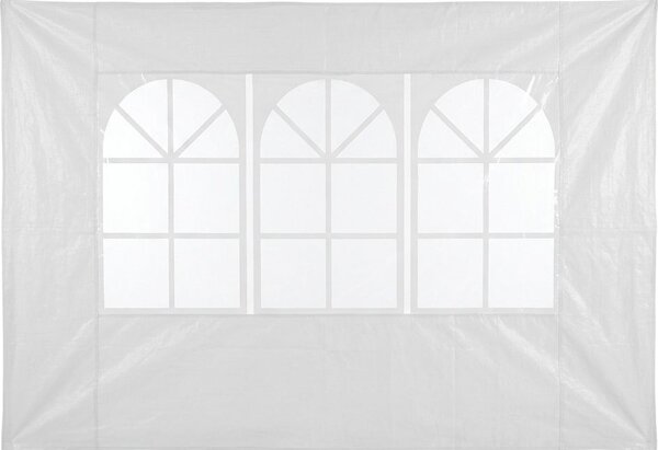 Amicasa Parete per Gazebo 300 cm Raffia colore Bianco - Parete 300 Raffia