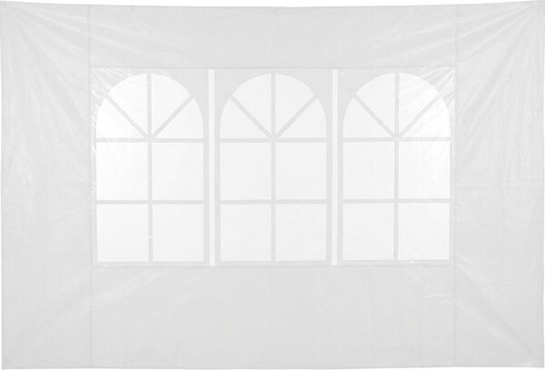 Amicasa Parete per Gazebo 200 cm Raffia colore Bianco - Parete 200 Raffia